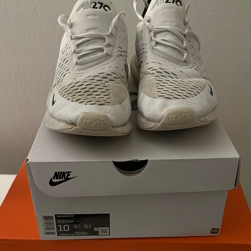 Nike Air Max 270 Cream Sneakers